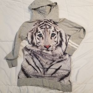 Girls hoodie sweatshirt dress